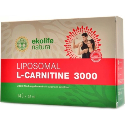 EKOLIFE NATURA Liposomal L-Carnitine 3000 350 ml