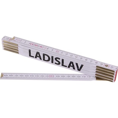 Kola Pirkl Metr skládací 2m LADISLAV Profi bílý dřevo