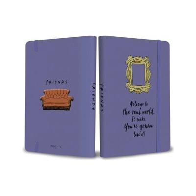 Insight Editions Friends: Yellow Frame Softcover Notebook | Insight Editions