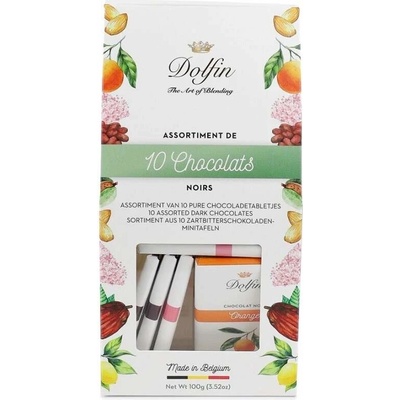 Dolfin Kolekce hořkých čokolád 5 příchutí 100 g