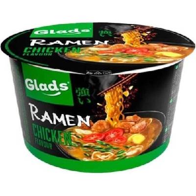 Glads instantní nudle ramen s kuřecí příchutí 105 g