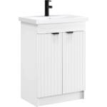 vidaXL Комплект мебели за баня Бяло 78, 5 x 37, 5 x 81 см (3404154)