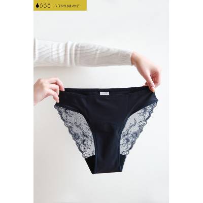 SAYU Menstruační kalhotky Modré brazilky velikost 40