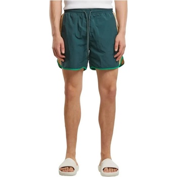 Urban Classics Бански гащета Urban classics Retro Look swimming shorts - Green (Bottle Green)