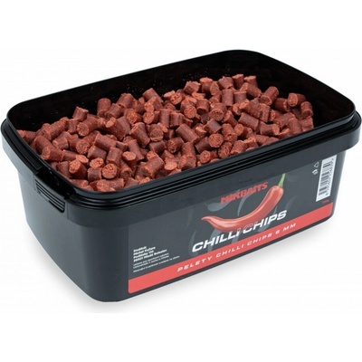 Mikbaits Chilli Chips pelety 700g - Chilli Chips 6mm