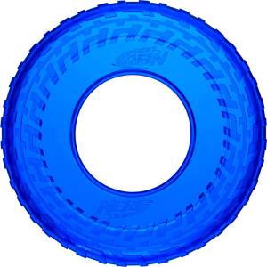 Nerf Dog Translucent TPR Tire Flyer 25 cm Цвят: син