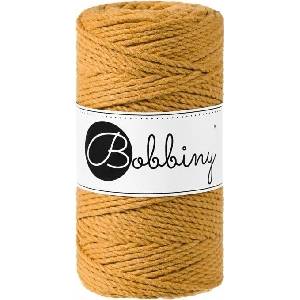 Bobbiny 3PLY Macramé Rope 3 mm 100 m Mustard юта (TS-E013)