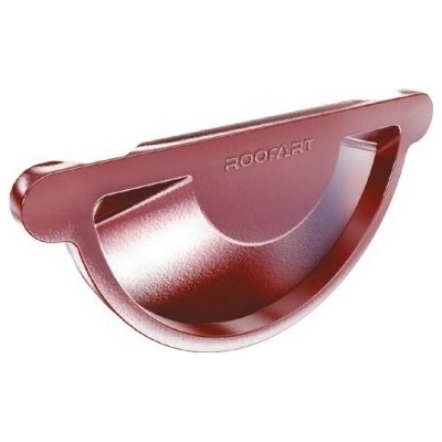 Roofart Čelo univerzálne s tesnením 280/87 RAL 8004 tehlová