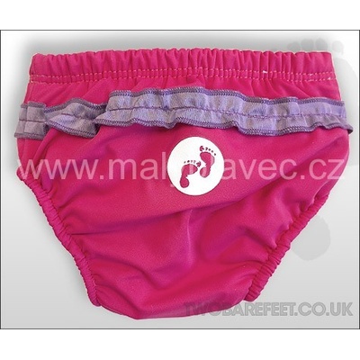 Two Bare Feet plenky na plavání malinové