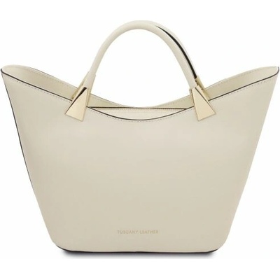 Tuscany Leather Kožená kabelka do ruky TL Bag Béžová