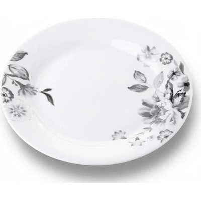 talíř d19cm dezertní SUSANNE, květiny, porcelán