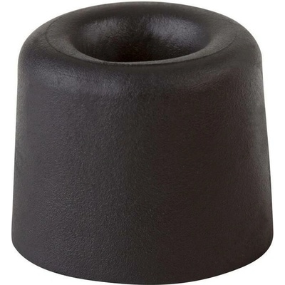 Walteco Dverová zarážka, priemer 29,5x25mm, na naskrutkovanie, čierna Množstvo: 1 ks , 5002