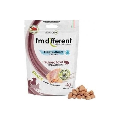 FanconFood I´m Different snack mrazem sušené pamlsky s perličkou 40 g