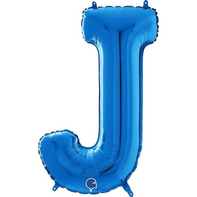 Grabo Nafukovací balónek písmeno J modré 66 cm Grabo