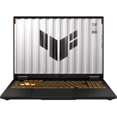 Лаптоп Asus TUF Gaming F16 FX608JPR-QT026 (90NR0NG1-M003E0)(сив), шестнадесетядрен Intel Core i7 14650HX 2.2/5.2 GHz, 16"(40.64cm) 2.5K WQXGA IPS Display & GF RTX 5070 8GB, 16GB DDR5, 1TB SSD NVMe (90NR0NG1-M003E0)