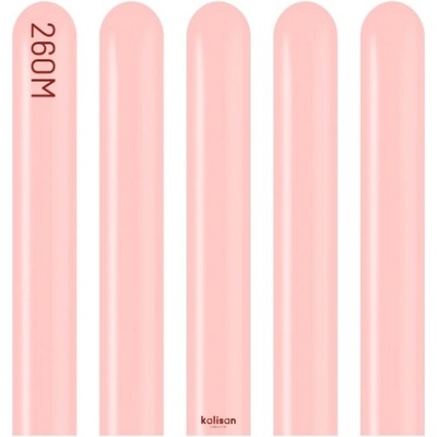 Kalisan Balloons Modelovací balonky světle růžové, Standard Baby Pink 260M –
