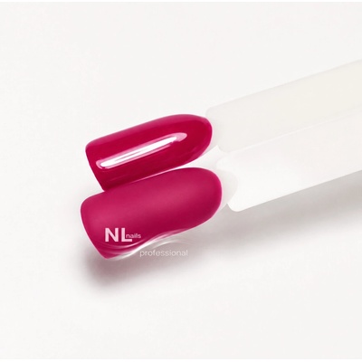 NL nails professional Uv Led barevný gel dark magenta 5ml