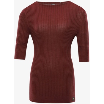 NAX Тъмнокафява дамска тениска NAX NOVAKA NAX | Kafyav | ЖЕНИ | XS