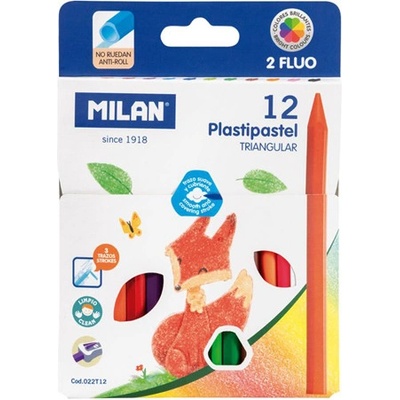 Milan trojhranné 10 ks + 2x Fluo 451810