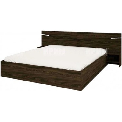 Bogdan Furniture I Спалня с нощни шкафчета Mod 2007, Сонома тъмна