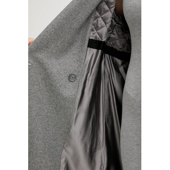 HUGO BOSS Палто с вълна BOSS Capady в сиво 50548338 (50548338)