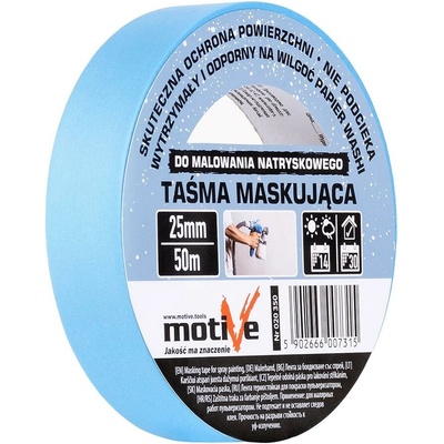 Motive Washi Masking tape pre striekaciu maľbu 50 m x 25 mm