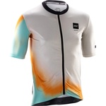 Leatt Фланелка с къс ръкав за колоездене Leatt MTB Endurance 3.0 Jersey Cycling jersey - Heatmap White (056-4112-0211)