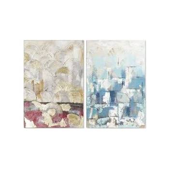 DKD Home Decor Картина DKD Home Decor Абстрактен (80 x 3, 5 x 120 cm) (2 броя)