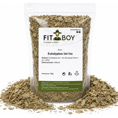 FITBOY Eukalyptus list řez 100 g