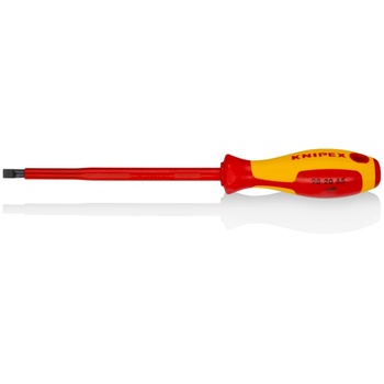Image 1 of KNIPEX Отвертка шлиц 6.5, vde 1000v жълто-червена ръкохватка 262мм, (k982065)