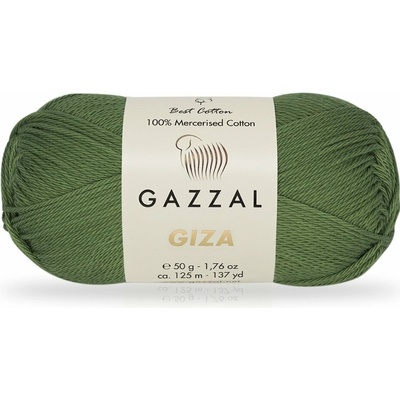 Gazzal Příze Giza 2462 khaki