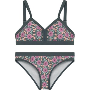 Color Kids Детски комплект бикини Color Kids Kid's Junior Bikini AOP Bikini - Turbulence - размер 140 (EU) (750-2560-0215)