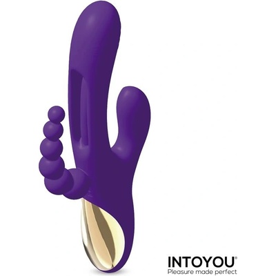 Intoyou Triya Vibe Wibrator králíček pro trojitou stimulaci
