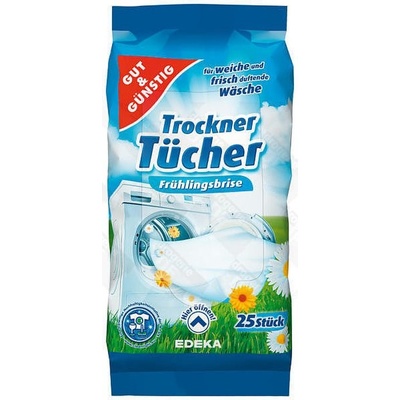Trockner Tücher vlhčené ubrousky do sušíčky 25 ks – Sleviste.cz
