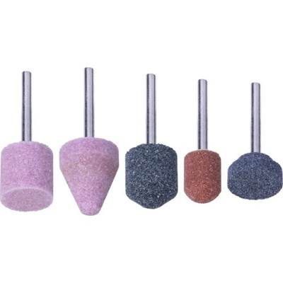 Brúsne keramické telieska Wolfcraft stopka 3mm set 5ks