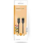 Nedis CCGB37014BK10 Кабел DisplayPort 1.4, щепсел displayport - щепсел displayport, 8K60Hz, 1 м (CCGB37014BK10)