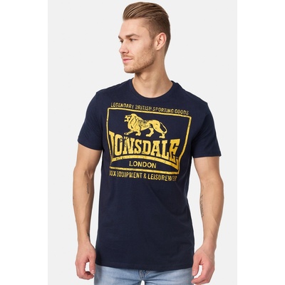 Lonsdale t-shirt čierne žlté