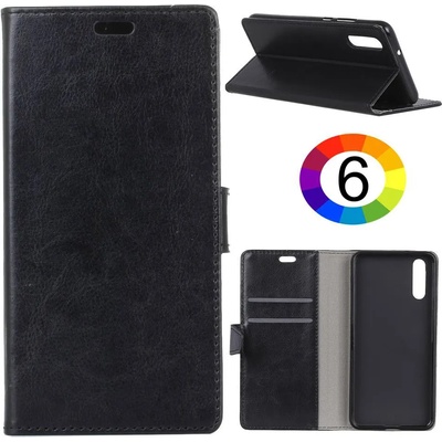 Huawei P20 Pro Magnetic Wallet Кожен Калъф и Скрийн Протектор