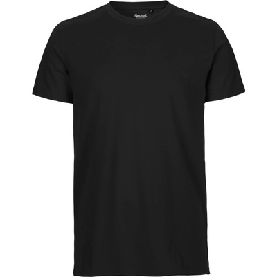 Neutral Tričko O61001 z bio bavlny krátký rukáV pánské COT77610100201-black