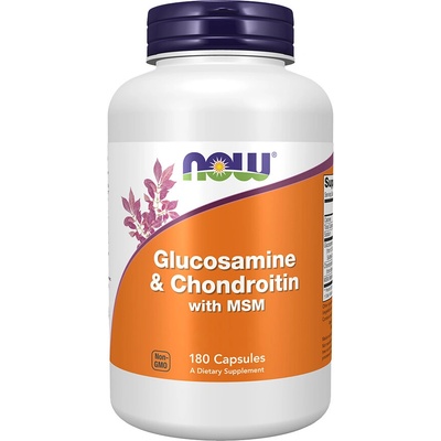 Now Glucosamine & Chondroitin with MSM 180 kapslí