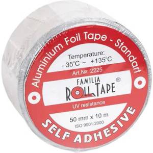  ЛЕНТА Roll Tape АЛУМИНИЕВА STANDART 50мм х10м (060201)