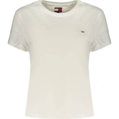 Tommy Hilfiger Дамска тениска с къс ръкав tommy hilfiger, Размер l, Цвят Бяло (dw0dw20459_biybl)