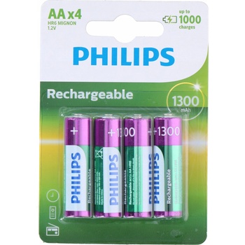 Philips Rechargeables R6B4A130/10 батерия за домакински уред Акумулаторна батерия Никел-метален хидрид (NiMH) (R6B4A130/10)
