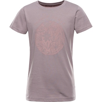 Alpine Pro Детска тениска от органичен памук ALPINE PRO TERMESO 2 пъдпъдък варианта pb ALPINE PRO | Kafyav | Момчешки | 92-98