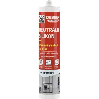 Silikón neutrálny Debbex Oxim 280 ml transparentný