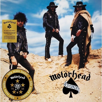 Motörhead - Ace of Spades (Limited Edtition) (Blue & White Coloured) (Anniversary Edition) (LP) (4099964126914)