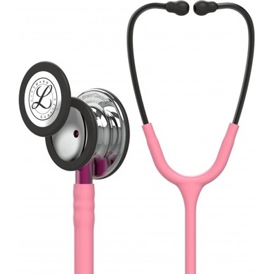 3M Littmann Classic III Pearl Pink, Mirror Finish - Pink Stem - 5962