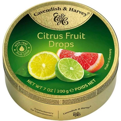 Cavendish & Harvey Confectionery Citrus Fruit Drops 200 g