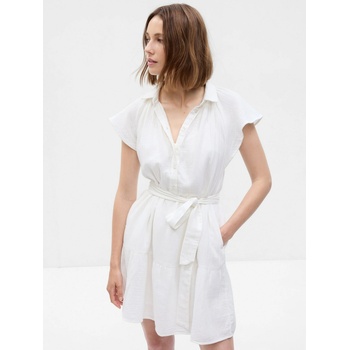 GAP Риза рокля мини GAP GAP | Byal | ЖЕНИ | S