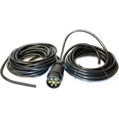 elektrokabeláž k vleku 7pin s vodiči 5m (5x1mm2)